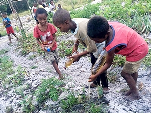 Jardinage avec les enfants