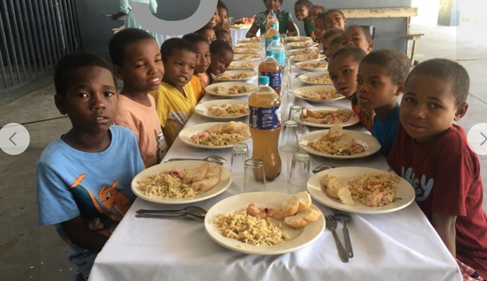 Grande tablée des enfants