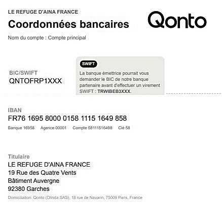 Relevé d'Identité Bancaire