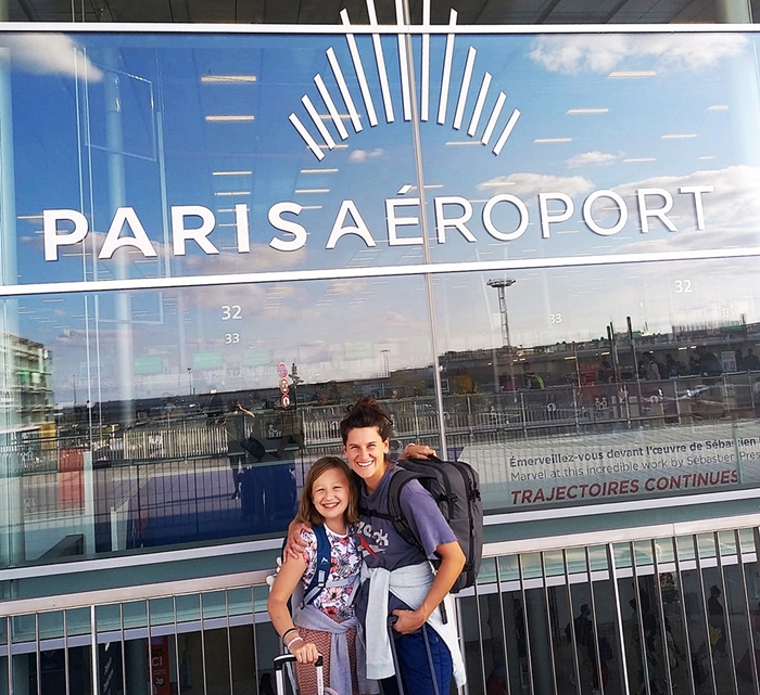 Photo en grand de Camille et Rose